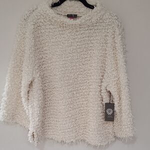 Vince Camuto Eyelash Sweater Size XL NWT
